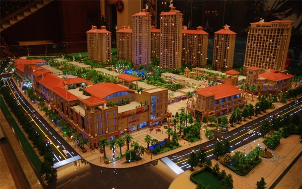 地形西峰西峰沙盘模型