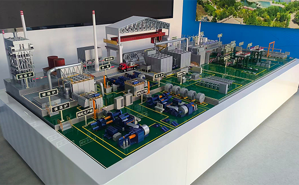 酒钢集团东铝厂-铝材生产线西峰机械模型